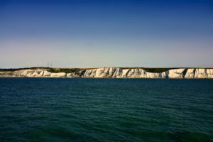 blue sea under blue sky