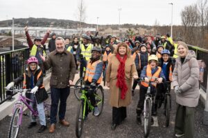 Roseburn to Union Canal active travel route opens in Edinburgh