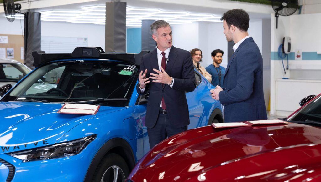 Government and Wayve to accelerate self-driving in Britain