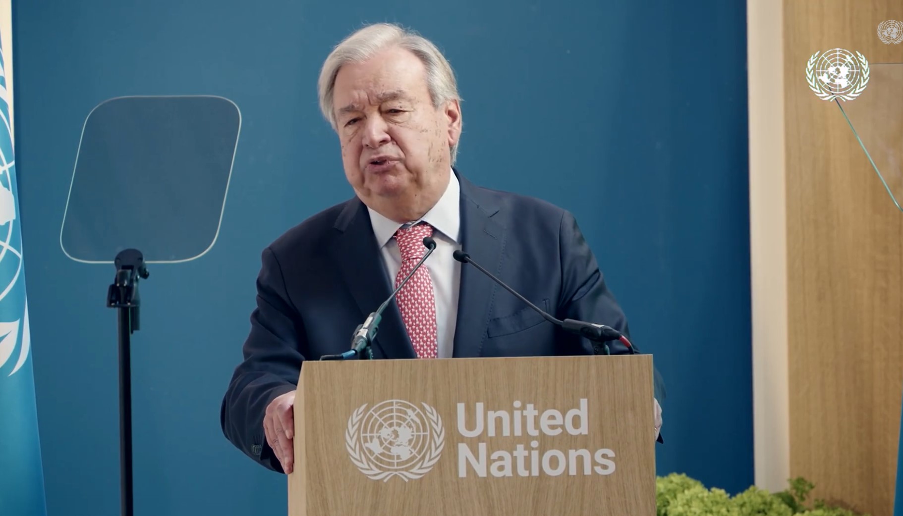 UN chief warns of ‘Tale of Two Crises’, taking aim at methane and AI centres