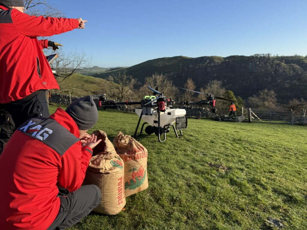 Drones scatter seeds to help restore Peak District ravine woodlands