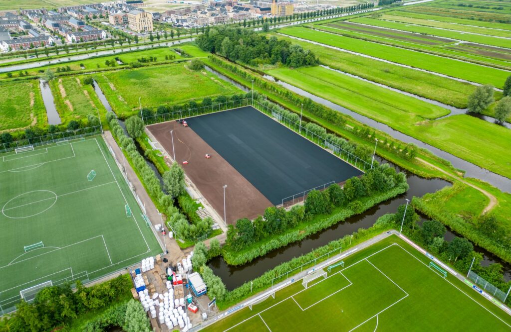 Pitch perfect: synthetic turf sports fields become green energy source