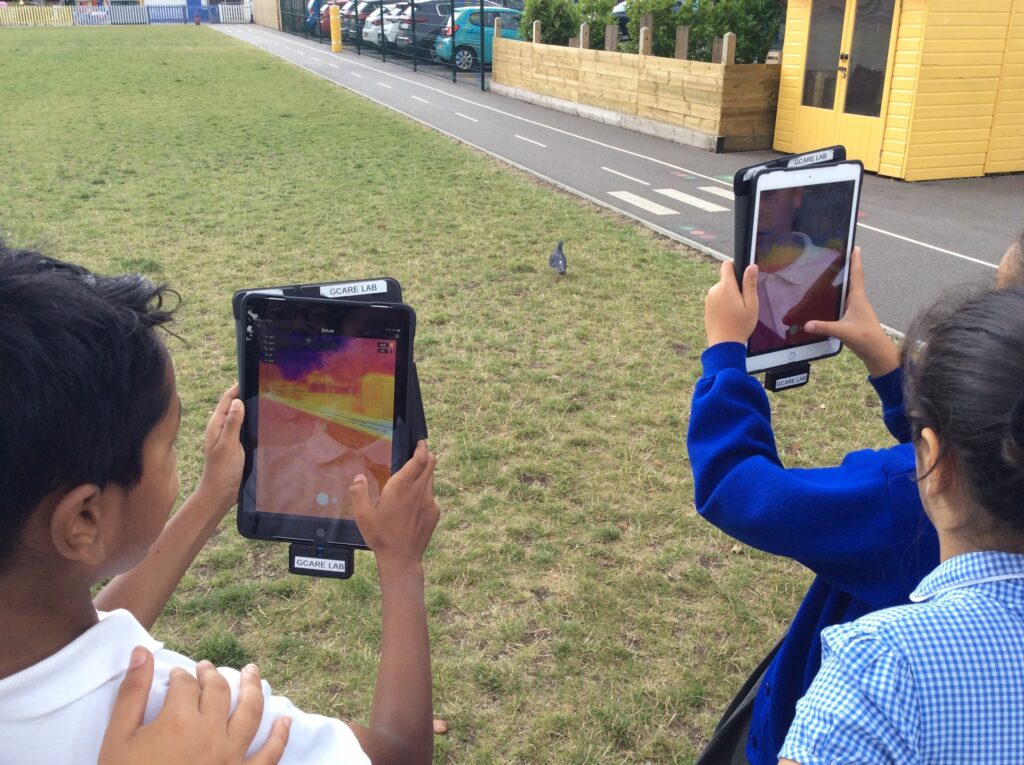 Thermal cameras turn primary pupils into climate detectives